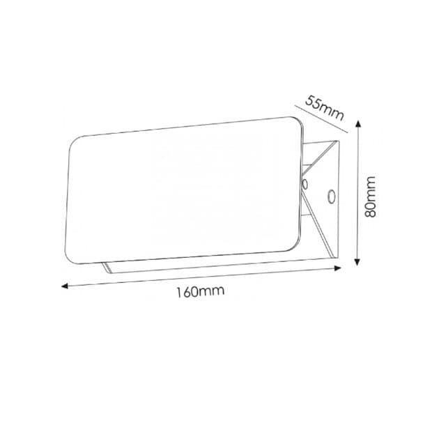 Aplique Pared LED 5W - Imagen 2