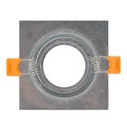 Aro basculante cuadrado Níquel - Imagen 1