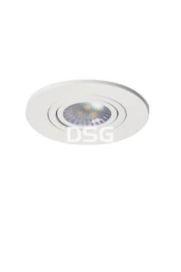 Aro Redondo GU10 Extra Grande 110mm Blanco - Imagen 1