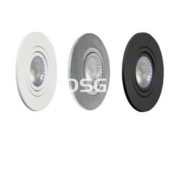 Aro Redondo GU10 Extra Grande 110mm Blanco - Imagen 2