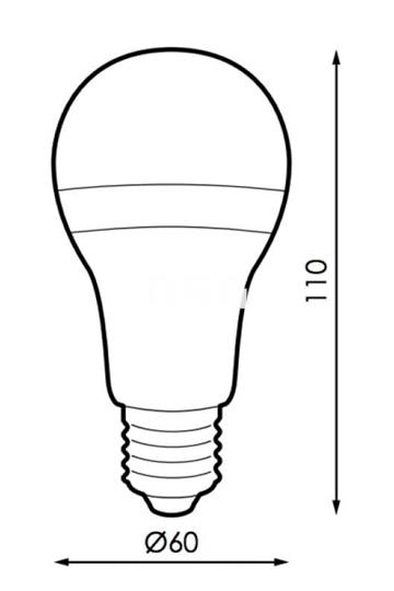 Bombilla LED E27 A60 10W - Imagen 2