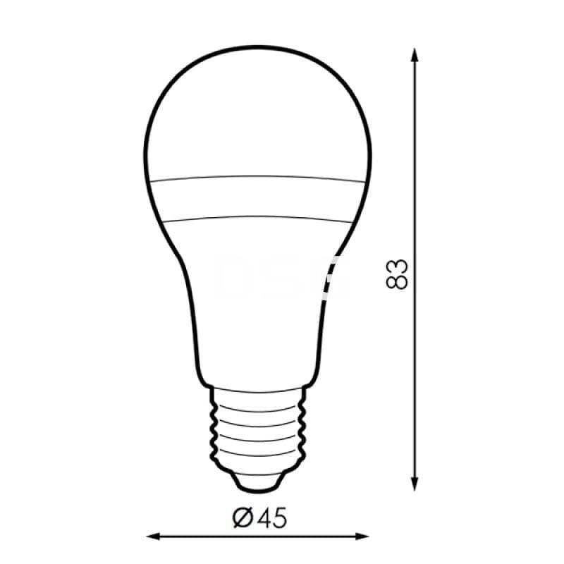 Bombilla LED E27 A60 15W - Imagen 2