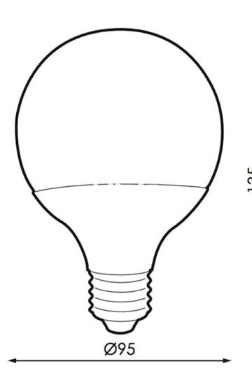 Bombilla LED E27 A60 15W - Imagen 2