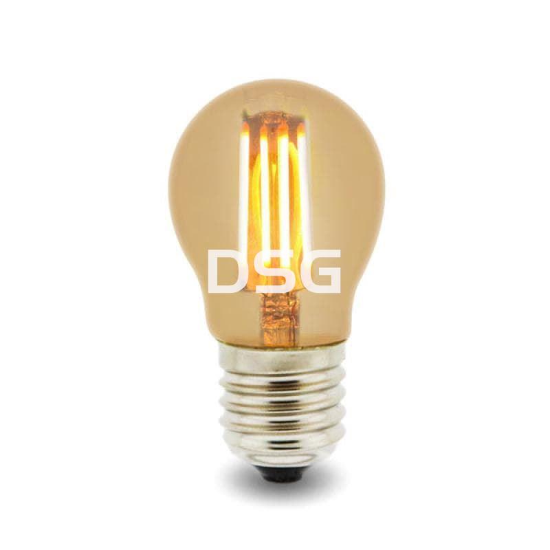 Bombilla LED FILAMENTO E27 G45 4W - Imagen 1
