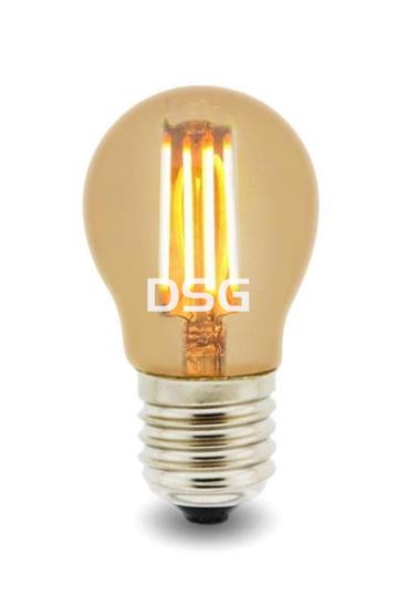Bombilla LED FILAMENTO E27 G45 4W - Imagen 1