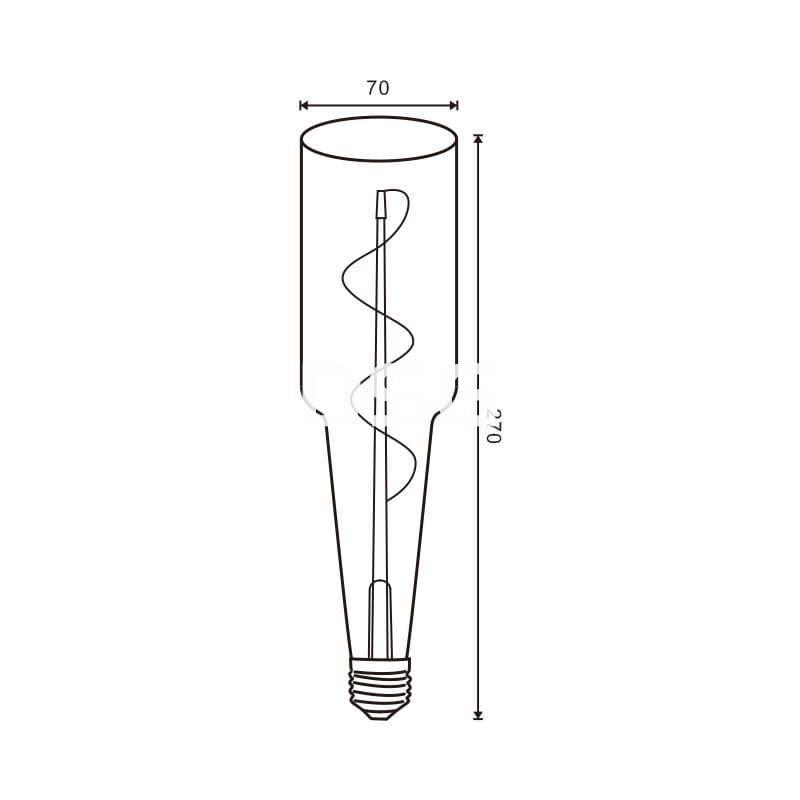 Bombilla LED FILAMENTO Espiral - Imagen 2