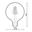 Bombilla LED FILAMENTO G125 6W - Imagen 2