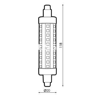 Bombilla LED R7S 10W - Imagen 2