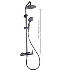 Columna Ducha Niger Black - Imagen 1
