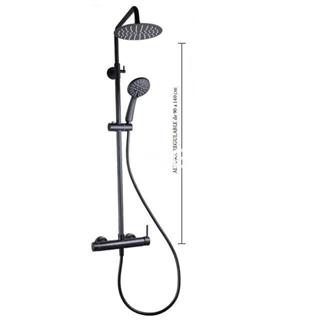 Columna Ducha Niger Black - Imagen 1