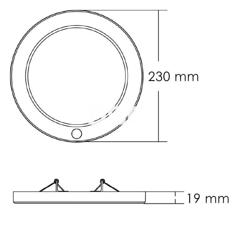 Downlight Led Kram C/Detec. Movimiento - Imagen 2