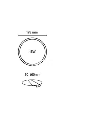 Downlight Lore Redondo Blanco 15W 4000K - Imagen 2