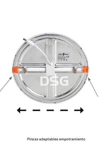 Downlight Lore Redondo Blanco 20W 6000K - Imagen 2
