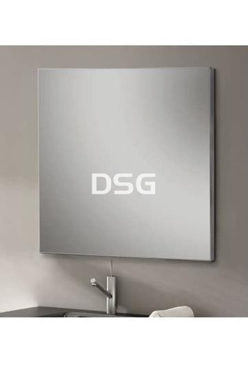 Espejo Agneta Acero y Negro - Imagen 1