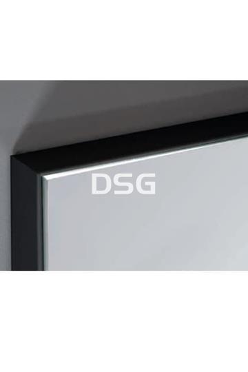 Espejo Agneta Acero y Negro - Imagen 2