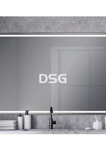 Espejo Emin Acero y Negro - Imagen 1