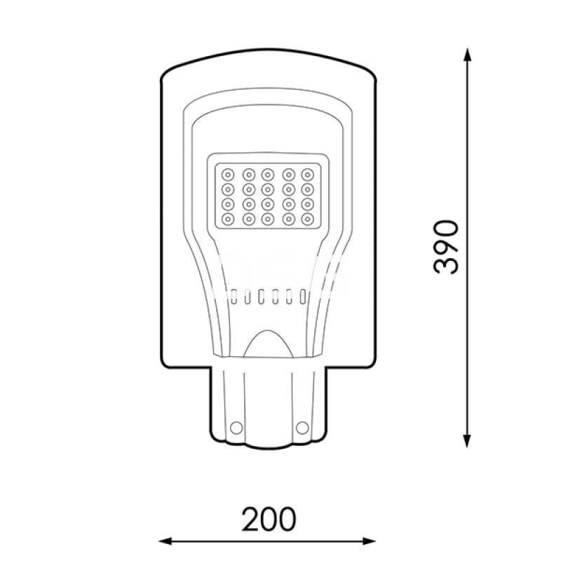 Farola Solar Led 20w - Imagen 3