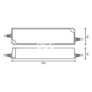 Fuente de Alimentación Tira LED 100W 24VDC - Imagen 2