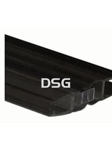 Goma Imán Recta 180º Negra 2200mm 6mm - Imagen 1