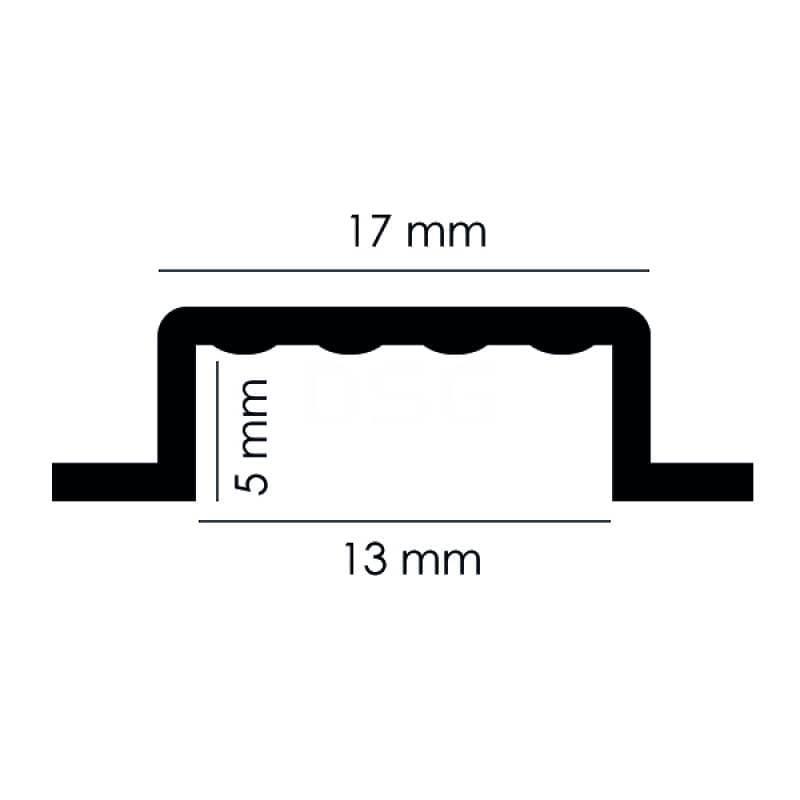 Grapa TIRA LED 220 VAC PC - Imagen 2