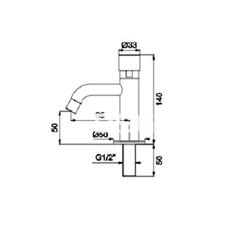 Grifo de Lavabo Temporizado - Imagen 2