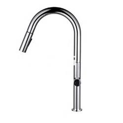 Grifo Monomando Cocina Cromo Niagara Ducha Extraíble - Imagen 1