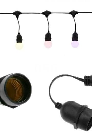 Guirnalda 10 Casquillos E27 Exterior - Imagen 1