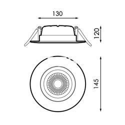 LED COBMON 20W - Imagen 2
