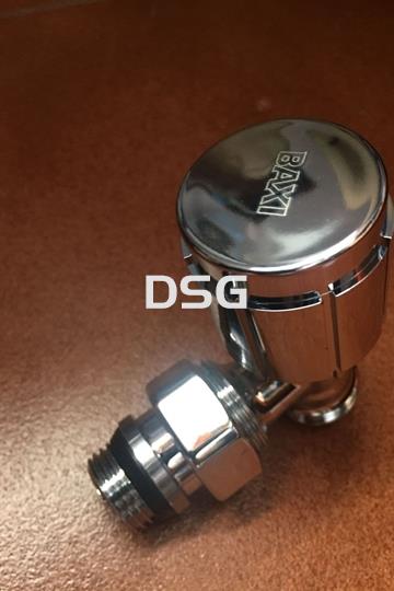 Llave Radiador Baxi Cromo - Imagen 1