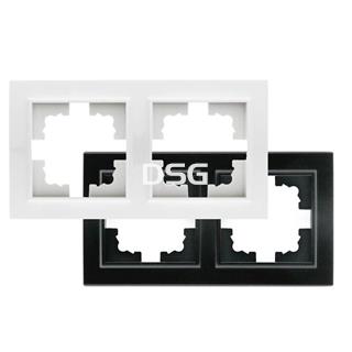 Marco / Interruptor 2 Módulos - Imagen 1