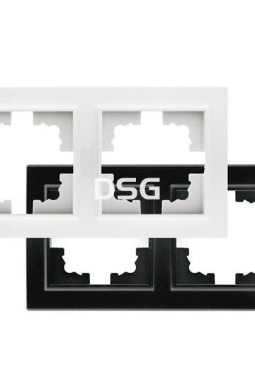 Marco / Interruptor 2 Módulos - Imagen 1