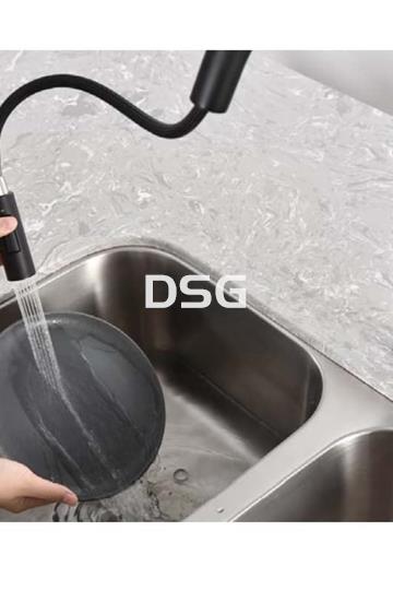 Monomando Cocina Negro Niagara Ducha Extraíble - Imagen 2