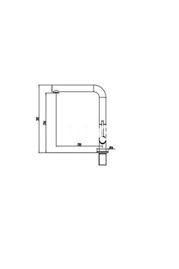 Monomando Cocina Silver Cromo - Imagen 2