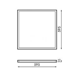 Panel Led Trielle 42W - Imagen 2