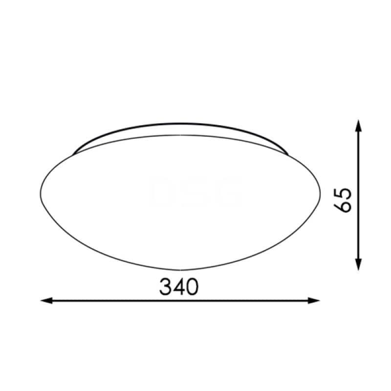 Plafón Circular Blanco 24W - Imagen 2