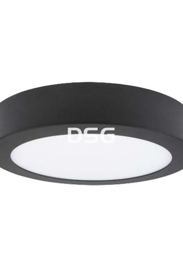 Plafón Redondo Negro - Imagen 1