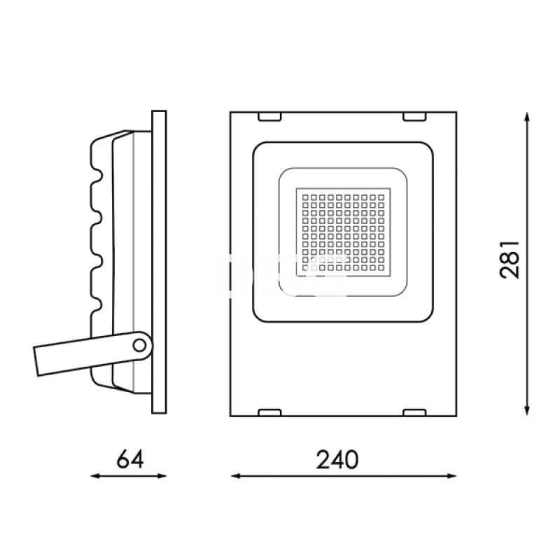 Proyector LED SMD 50W - Imagen 4