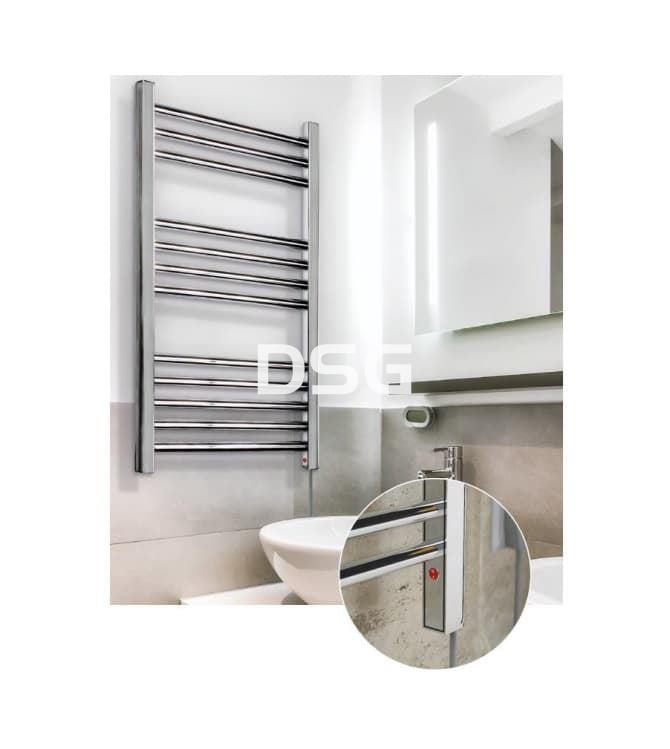 RADIADOR ELECTRICO ZETA DRY CROMO 700X500 - Imagen 1