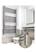 RADIADOR ELECTRICO ZETA DRY CROMO 700X500 - Imagen 1