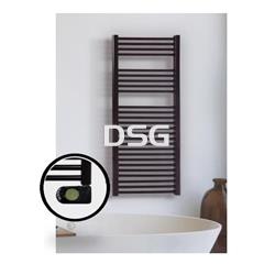 RADIADOR ELECTRICO ZETA T NEGRO 800X500 - Imagen 1