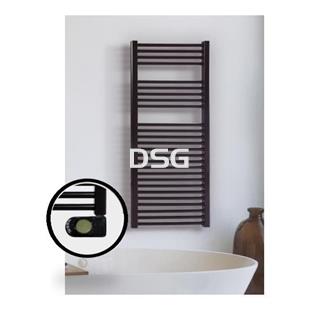 RADIADOR ELECTRICO ZETA T NEGRO 800X500 - Imagen 1