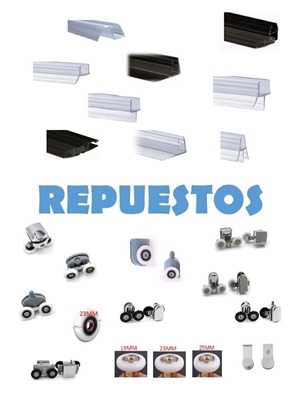 Repuestos (Rodamientos- Gomas-Tubos -Tiradores...)