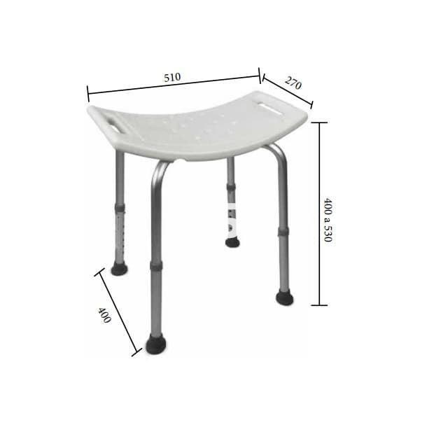 Taburete Ducha Regulable - Imagen 4