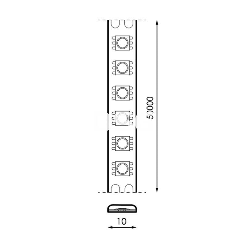 Tira LED 12V 4500K 5M - Imagen 2