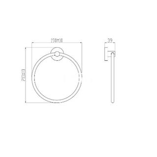 Toallero Aro Luna - Imagen 2