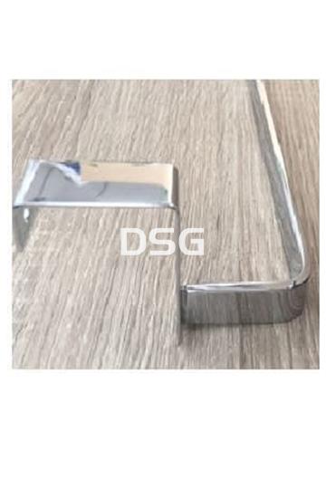 Toallero Doble Casco Cromado - Imagen 1