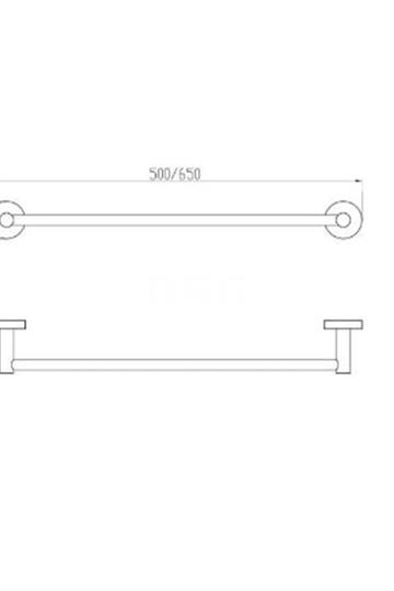 Toallero Luna 450 mm - Imagen 2