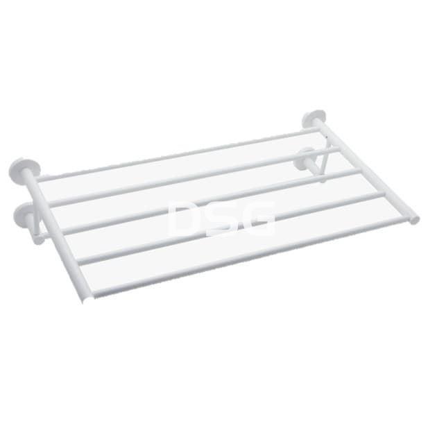 Toallero Repisa Orion Blanco 50 cm - Imagen 1